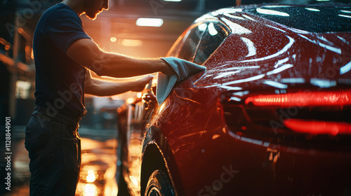 Wallpaper Mural “Making It Shine: A Day at the Car Wash” Torontodigital.ca