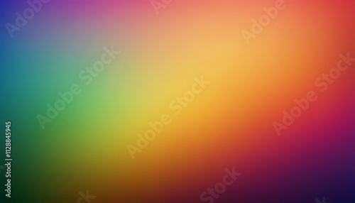 green yellow red grainy background Abstract blurred gradient background in bright colors. Colorful smooth