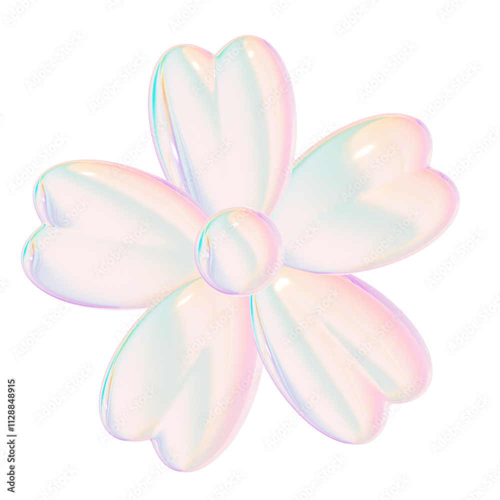 3D Iridescent rainbow stickers 3D Iridescent rainbow stickers
