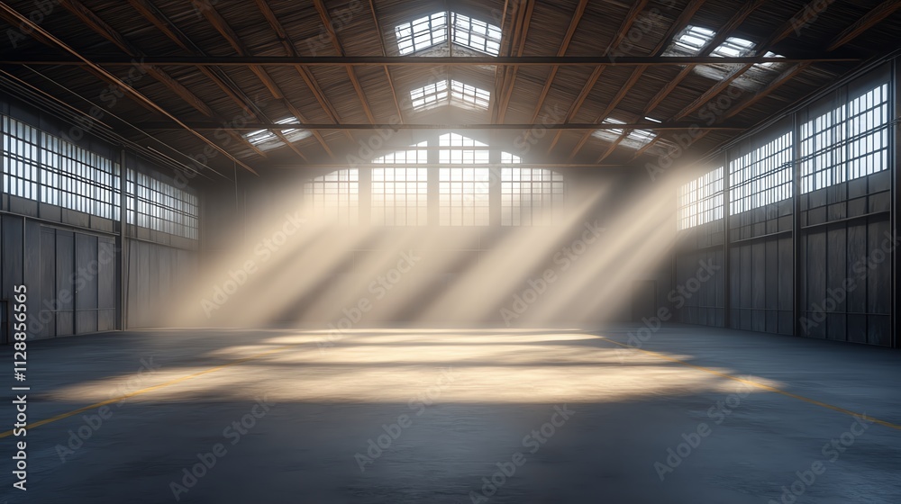 Sorting area filled with categorized goods copy space streamlined operations ethereal Overlay in a warehouse Sorting area filled with categorized goods copy space streamlined operations ethereal Overlay in a warehouse