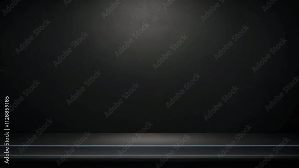 Abstract black gradient background modern luxury studio dark background texture wallpaper Empty black color studio room background, 4k Wallpaper Background Animation Video