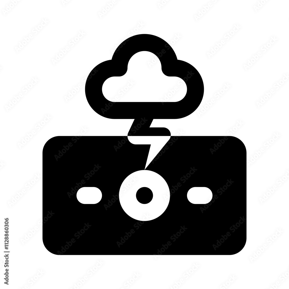 Economic Depression Simple Glyph Icon. Single icon, glyph vector icon Economic Depression Simple Glyph Icon. Single icon, glyph vector icon