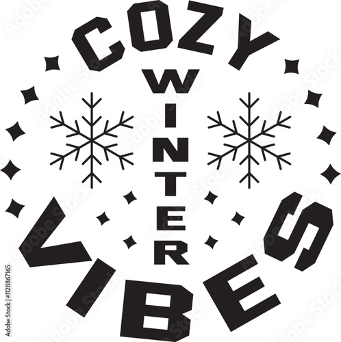 cozy winter vibes SVG