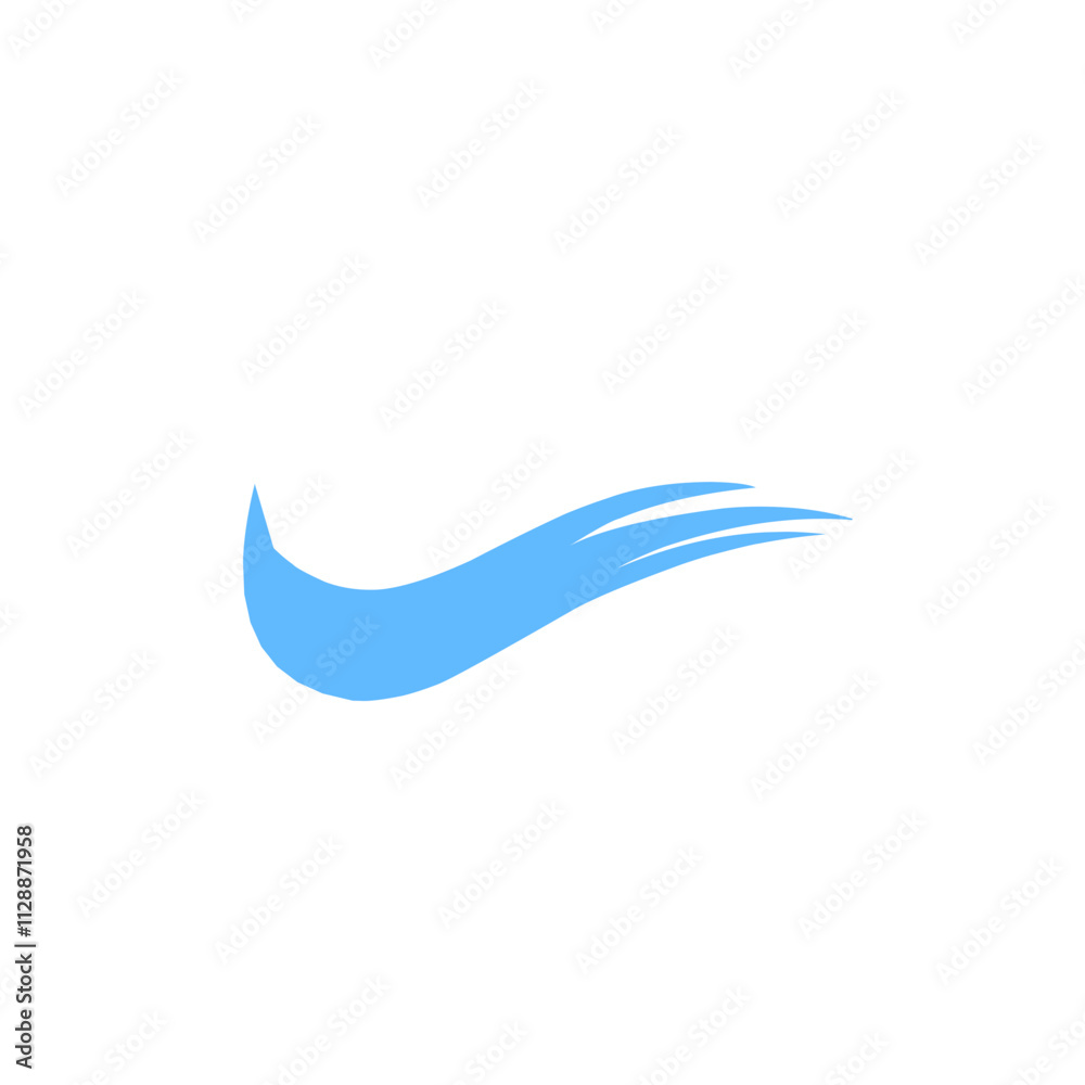 blue swoosh calligraphy blue swoosh calligraphy