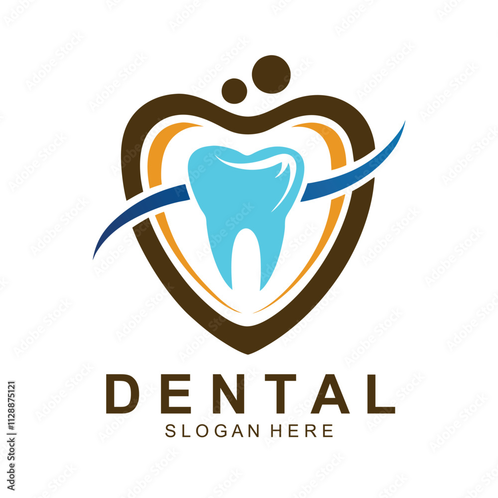 Dental Logo Design Creative Dentist Logo Creative Dental Clinic Company Vector Logo Dental Logo Design Creative Dentist Logo Creative Dental Clinic Company Vector Logo