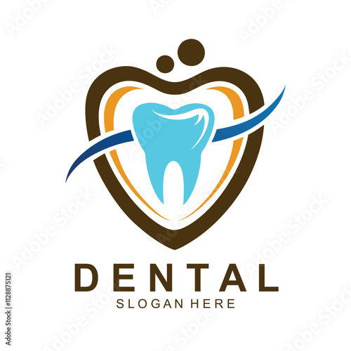 Dental Logo Design Creative Dentist Logo Creative Dental Clinic Company Vector Logo