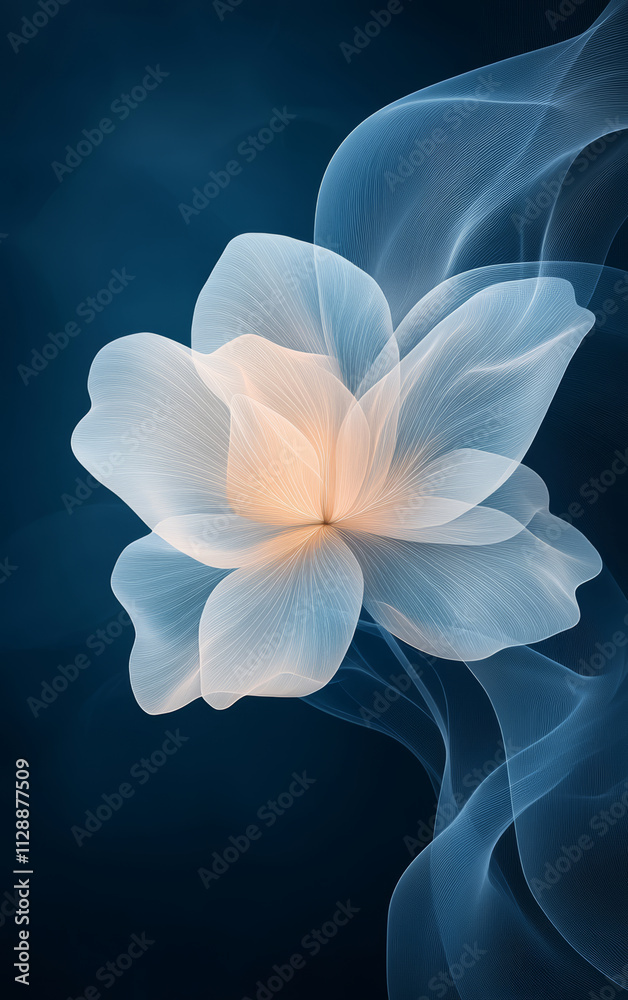 Retro style floral texture art background
Retro style floral texture art background