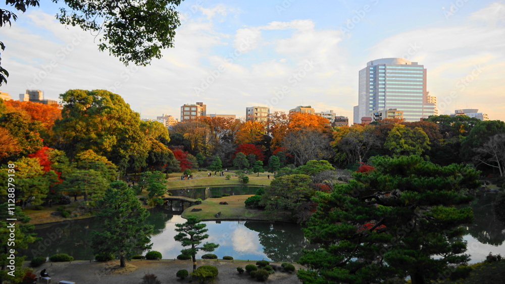 Obraz premium 秋の六義園