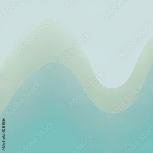 abstract blue background with waves