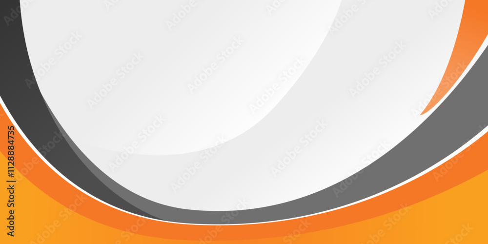 Obraz premium abstract business banner wave background
