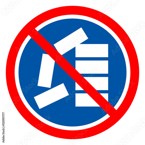 Stack Correctly Symbol Sign, Vector Illustration, Isolate On White Background Label .EPS10