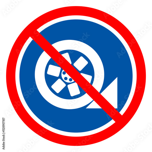 Use Stopper Symbol Sign, Vector Illustration, Isolate On White Background Label .EPS10