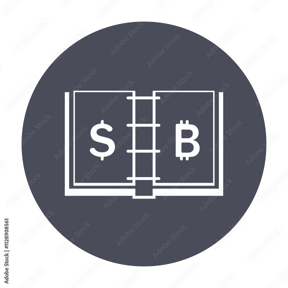 Blue Catalog, Book, Dollar Icon - Professional Vector Design for Business Blue Catalog, Book, Dollar Icon - Professional Vector Design for Business