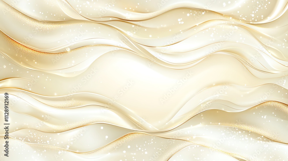 Elegant gold abstract wave pattern with shimmering highlights and subtle textures, offering a luxurious and sophisticated background design. Elegant gold abstract wave pattern with shimmering highlights and subtle textures, offering a luxurious and sophisticated background design.