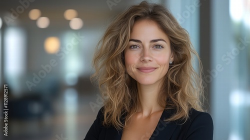 Wallpaper Mural Confident Professional Woman in Modern Office Torontodigital.ca