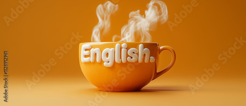 Steaming Mug of English.