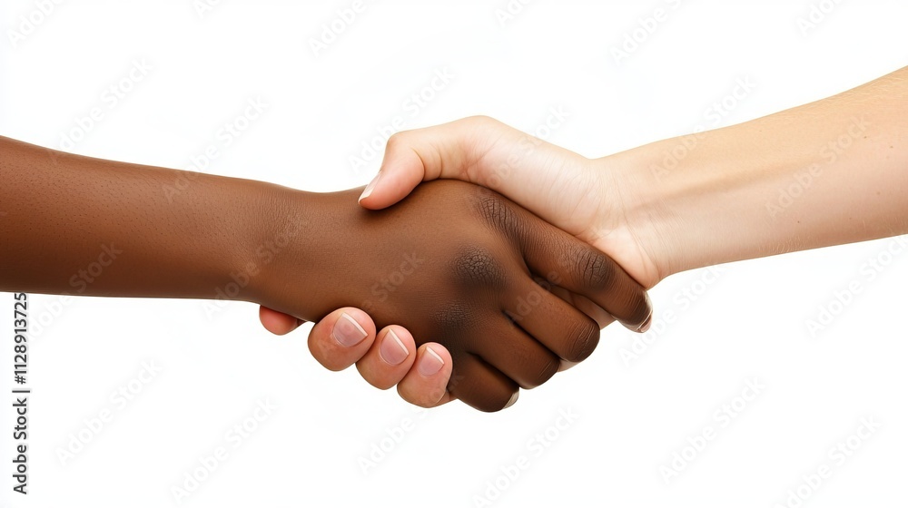 Diverse Team Collaboration Success with Shaking Hands in Multicultural Business Setting Diverse Team Collaboration Success with Shaking Hands in Multicultural Business Setting