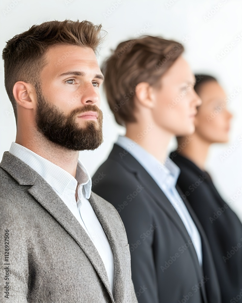 Professional individuals in a corporate setting Professional individuals in a corporate setting