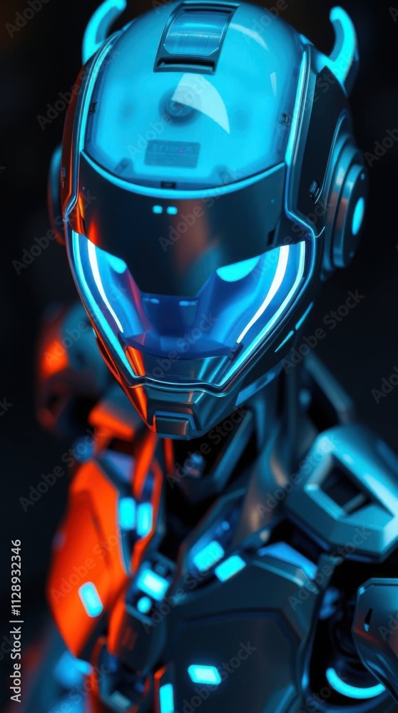 Futuristic Humanoid Robot Futuristic Humanoid Robot