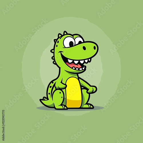 Alligator cartoon illustration