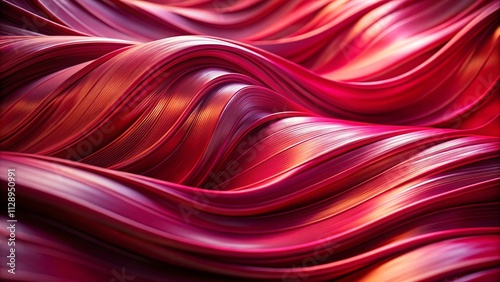 Elegant Abstract Background with Smooth Red and Pink Lines for Stylish Design Projects and Wallpaper