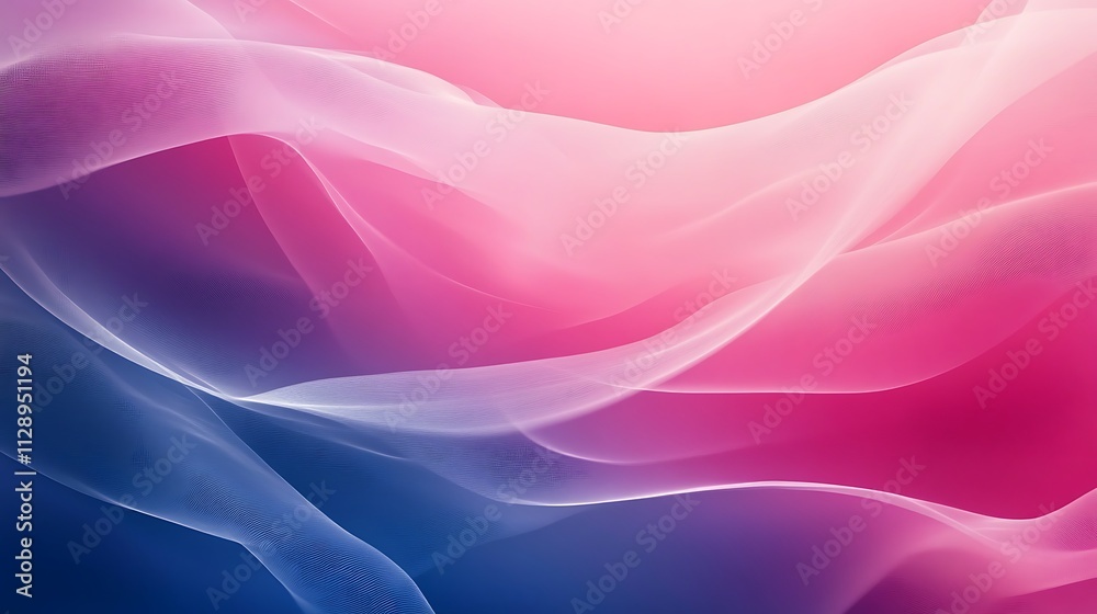 Abstract Pink Blue Swirling Wave Design Background Abstract Pink Blue Swirling Wave Design Background