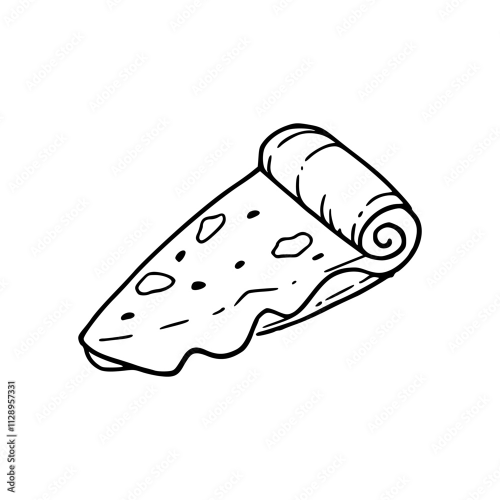 cartoon of slice of pizza cartoon of slice of pizza