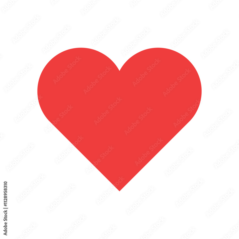 Pixelated Red Heart on a Gray Background Pixelated Red Heart on a Gray Background