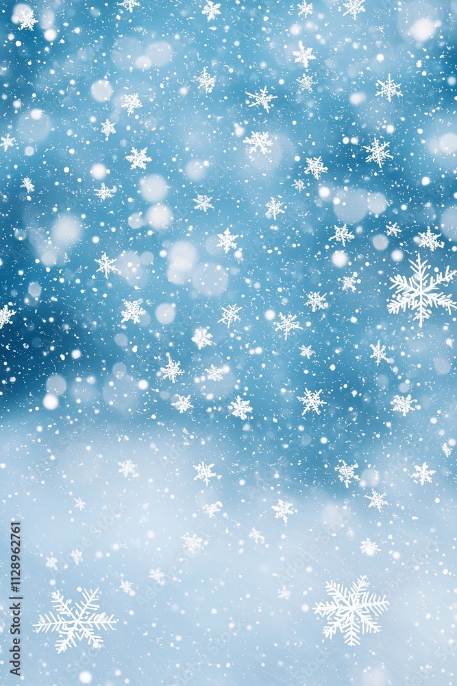 Obraz premium Winter Backdrop Paper