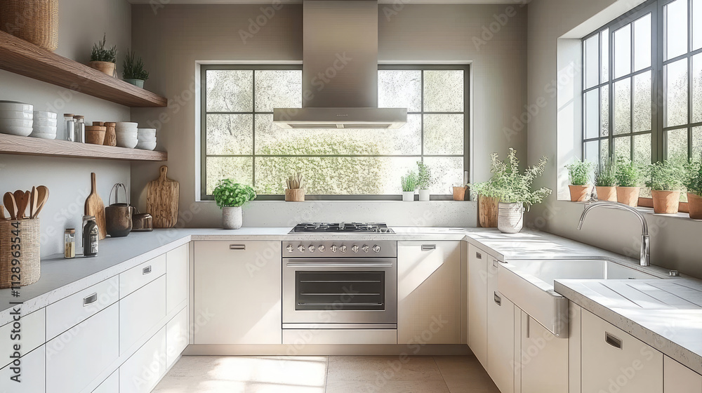 Modern kitchen interior design