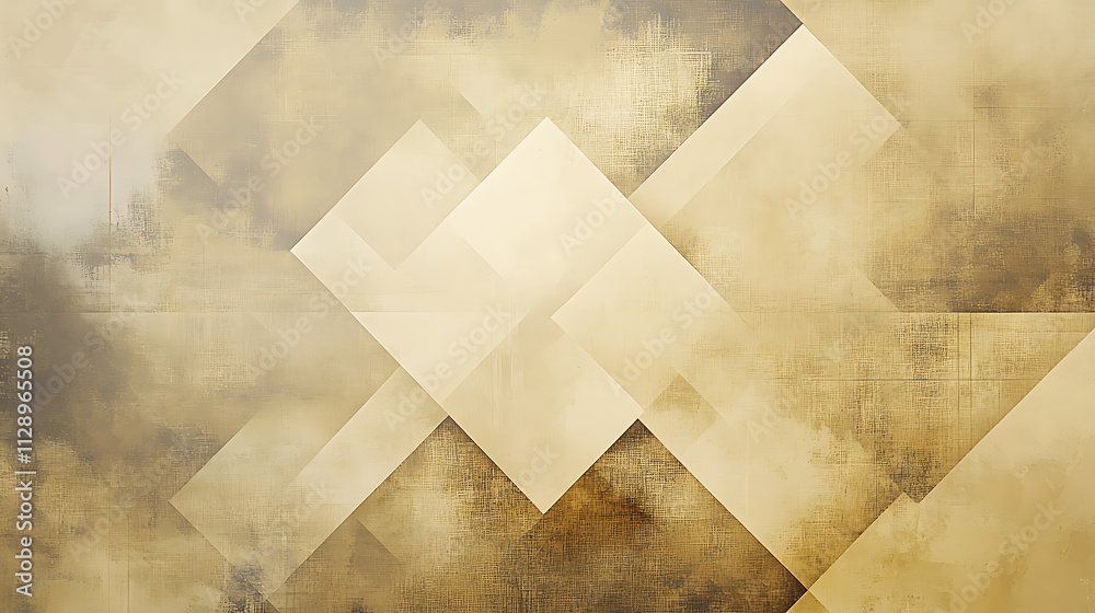 A sophisticated canvas-style background with intricate geometric patterns in muted gold and beige, providing an elegant touch A sophisticated canvas-style background with intricate geometric patterns in muted gold and beige, providing an elegant touch