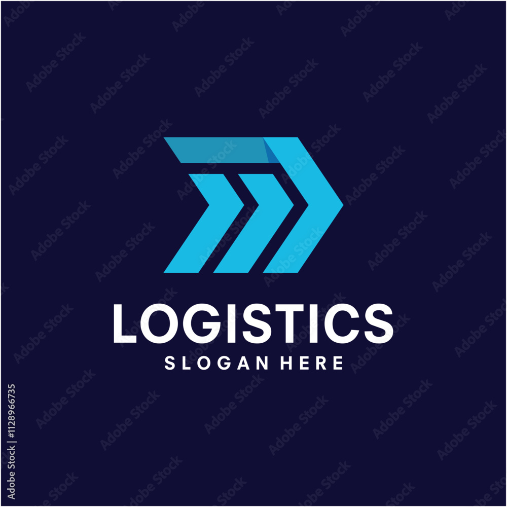Abstract arrows logo design vector illustration Abstract arrows logo design vector illustration
