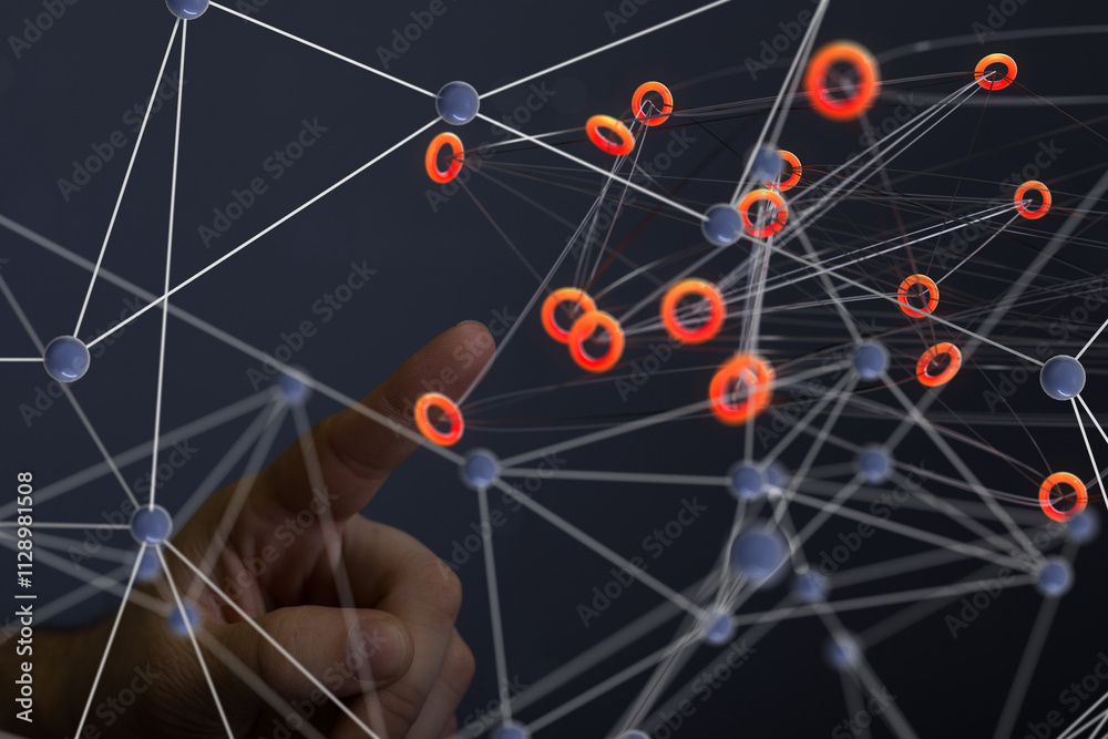 conference Digital Network and data concept 3d conference Digital Network and data concept 3d