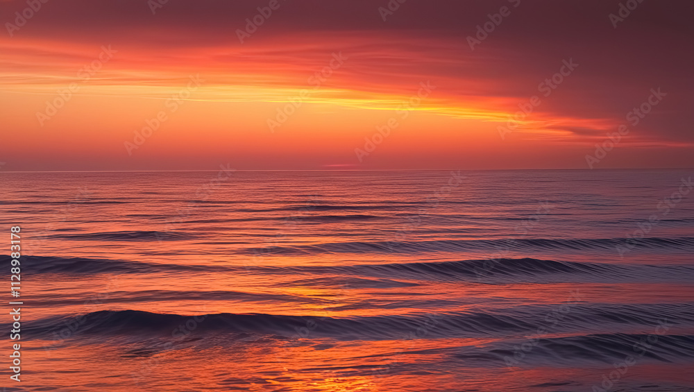 a sunset over a body of water a sunset over a body of water