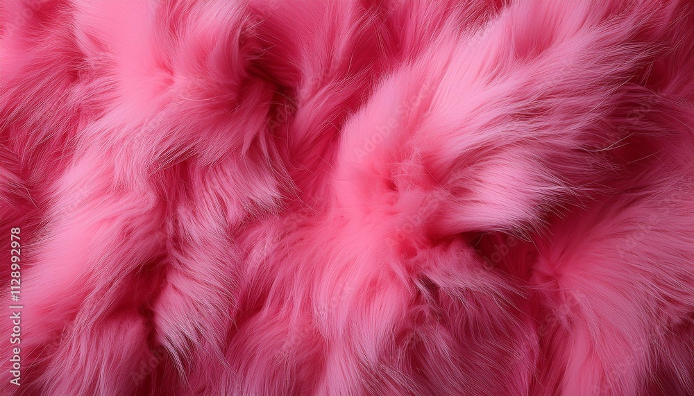 vibrant pink faux fur texture close up vibrant pink faux fur texture close up