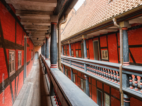 Yard of the monastry 