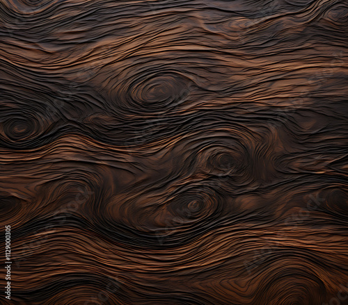Natural Wood Grain Textured Background