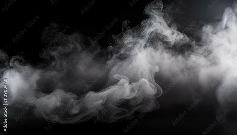 fog mist haze smoke on black background fog mist haze smoke on black background