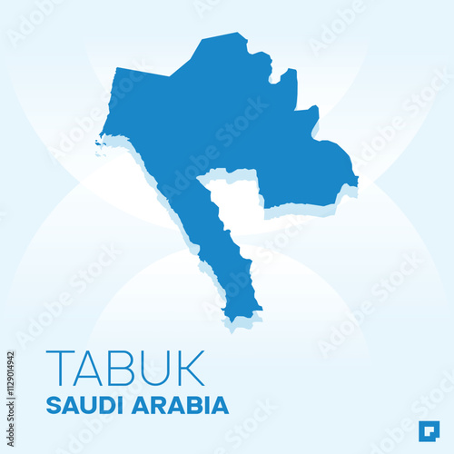 Tabuk vector map, Vector map of Tabuk, editable eps, AI files, Vector illustration of Tabuk vector map