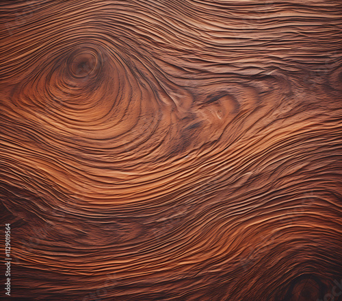 Natural Wood Grain Textured Background