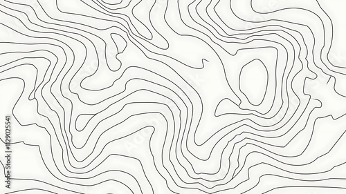 Abstract contour design, line art countour design white background for your wallpaper or design background