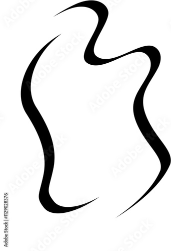 black cat vector