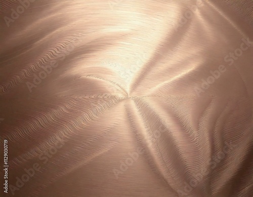 Beige light symmetrical background, smooth metallic surface, shiny reflective texture, sparkling highlights, glowing radiance, bright finish, sleek and modern, soft gradient, polished elegance, minima photo