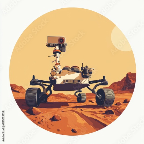 Mars Rover Exploration: A Visual Journey photo