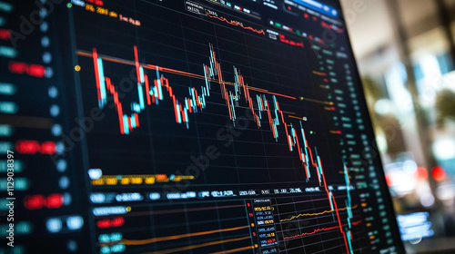 The entrepreneur studies diversified portfolios for higher returns in 2025.