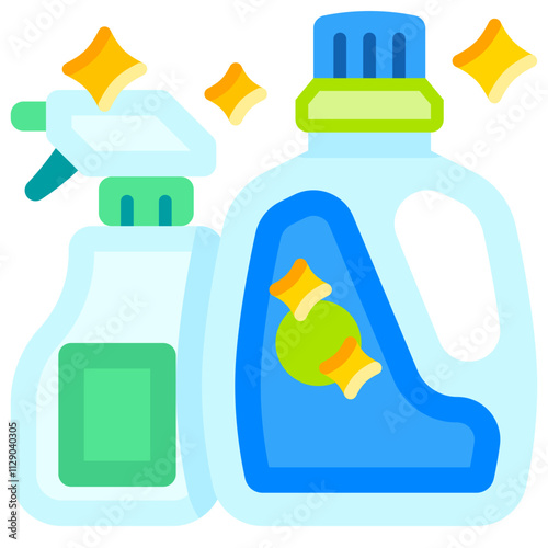 Cleaner Flat color icon