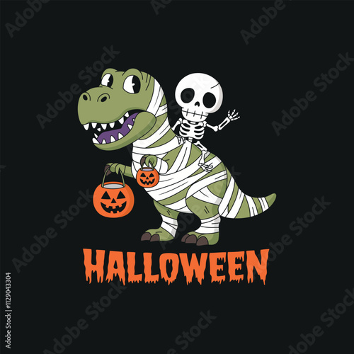 Halloween typography t shirt design