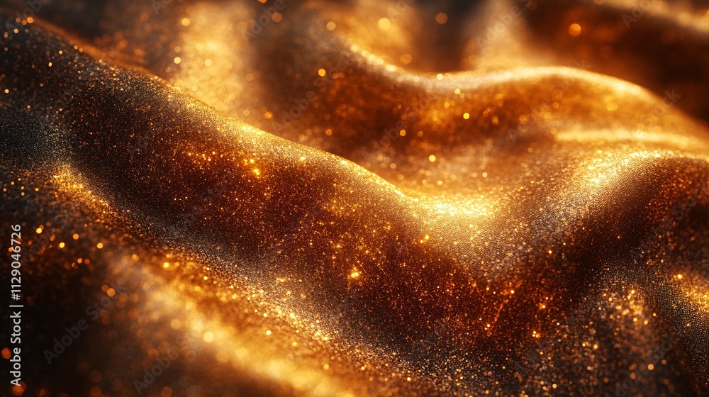 Rich Gold Velvet with Intricate Details and Textures Rich Gold Velvet with Intricate Details and Textures