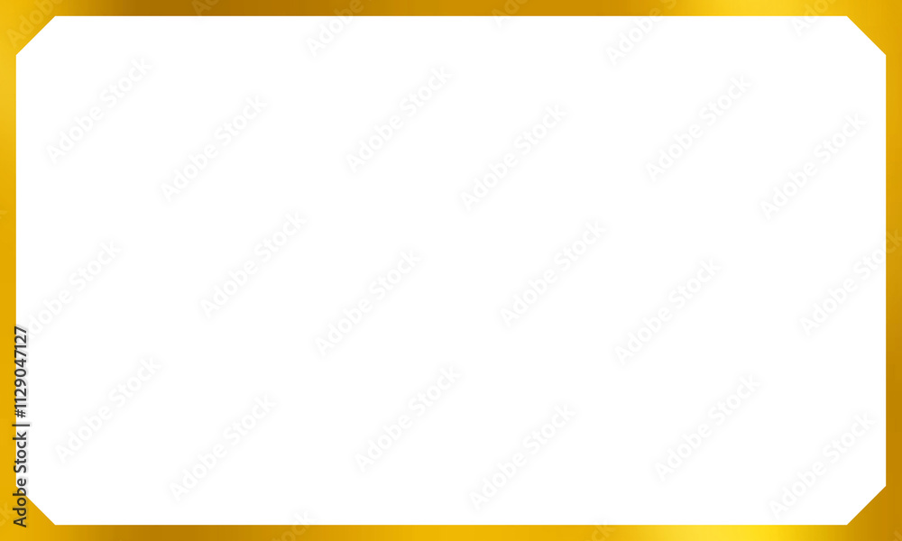 Gold rectangle border frame. certificate template. Luxury gold frame Gold rectangle border frame. certificate template. Luxury gold frame