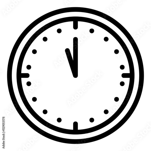 user interface and clock icon